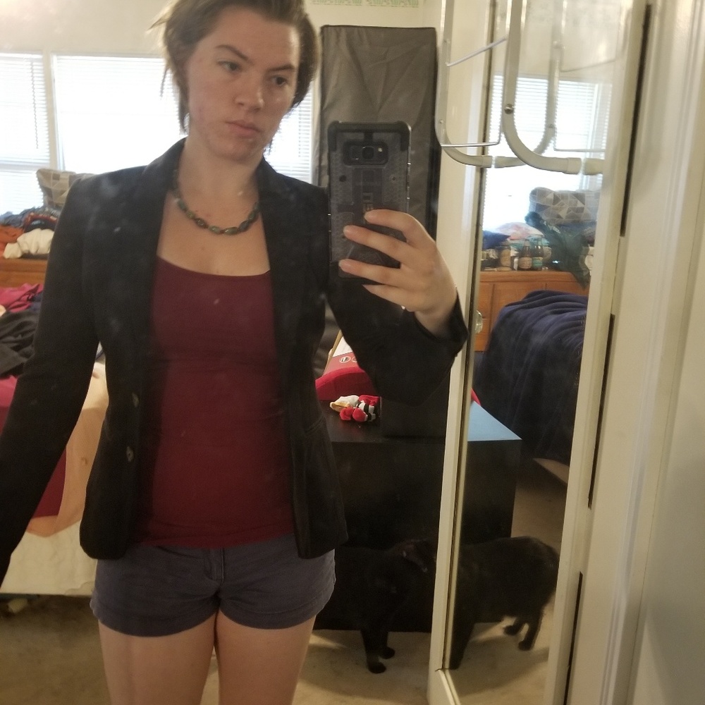 H&M Womens Size 4 Black Blazer